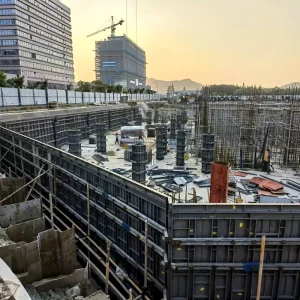 Modern High Strength Alloy Concrete Formwork 3D Design Reusable Construction Template for Building Engineering Projects
