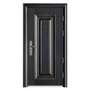 Modern Home Beautiful Metal Doors Galvanized Sheet Metal Design for Stylish Entrance