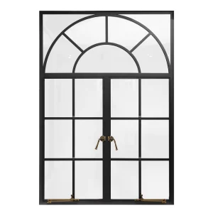 Modern Latest Wrought Iron Window Manufacture Windows with Grill Design Casement Windows