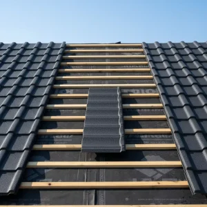 Modern Lightweight Zinc Aluminum Stone Coated Metal Roof Tile with Waterproof & Fireproof Features for House Building