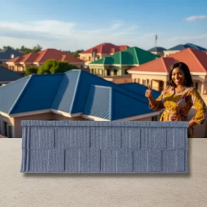 Modern Low Price Lightweight Stone Coated Metal Roofing Sheet 1 6 Weight of Clay Tile Easy Install for Hotel Use in Africa