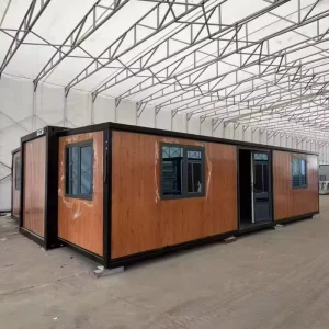 Modern Luxury 20ft Expandable Container House Prefab Modular Double Wing Home with 40ft Option for Garden Granny Flat