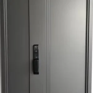 Modern Luxury Steel Security Anti Theft Door Entrance Gate Customized Size Basement Residential Apartment Mall Villa School