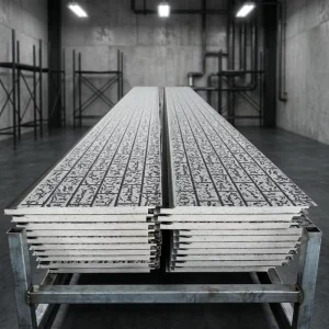 Modern Metal Decorative Insulated Exterior Wall Panel PU Sandwich Panels Fire Resistant Water Resistant Eco-Friendly Factory