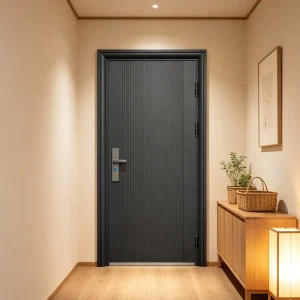 Modern Metal Doors Knock Down Frames American Steel Security Doors Swing Sliding