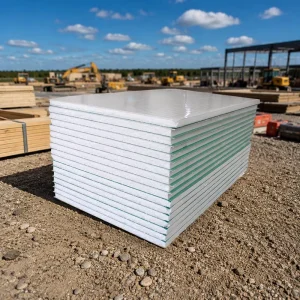 Modern Metal EPS Sandwich Panels for Workshop Hotel Cold Room Roofs and Exterior Walls Water and Fire Resistant Eco Friendly