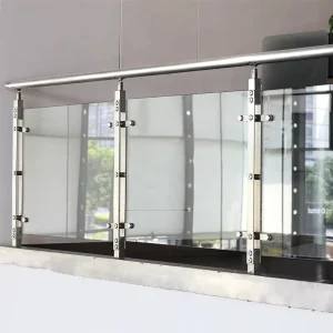 Modern Metal Railing Interior Horizontal Stair Balusters Railings for Inside House