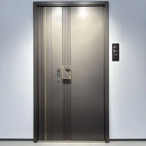 Modern Metal Swing Interior and Exterior Doors for Apartments and Houses Latest Entry Security Entrance for Villas in