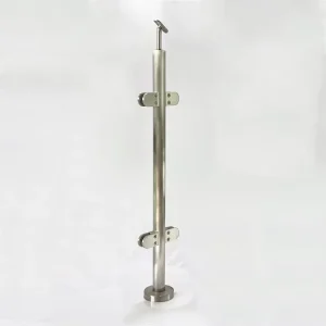 Modern New Design Stainless Steel 304 Round Balustrade Handrails Post for Balcony Stair