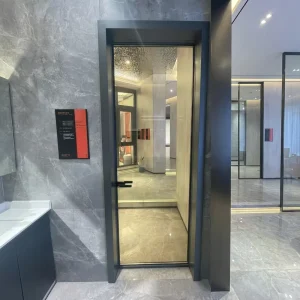 Modern Opening Swing Door Is Suitable for Villa Home Use Aluminum Alloy and Glass Structure Heat Insulation