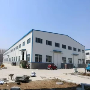 Modern Prefabricated Steel Structure Industrial Workshop And Warehouse With Thermal Insulation System