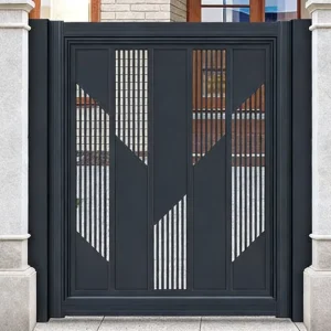 Modern Privacy Pedestrian Aluminum Garden Gate