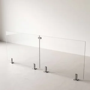 Modern Stainless Steel 304/316 Glass Spigot Balustrade Waterproof Frameless Railing for Pool Patios Stairs Balcony and Villa