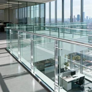 Modern Stainless Steel Staircase Safety Railing