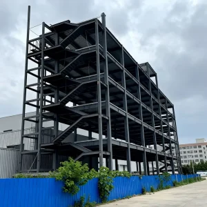 Modern Steel Apartment Building Construction With Pre Engineered Frame System For Residential Projects