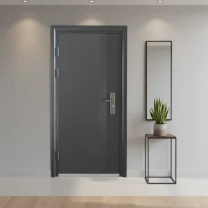 Modern Steel Entrance Door Security Steel Door Metal Door for Villa