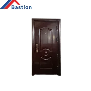 Modern Steel Metal Doors for Villa Houses Entry Water Resistant Customized Size