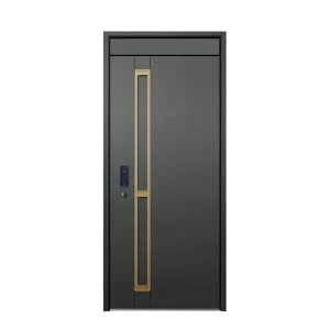 Modern Steel Security Doors Exterior Swing Doors Stainless Steel Gate Door Design Outdoor Anti Theft