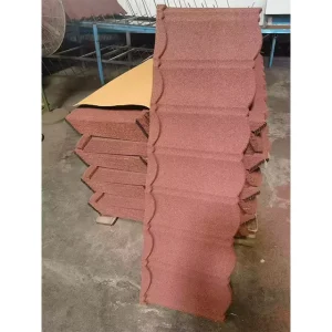 Modern Steel Stone Coated Metal Roof Tile Heat Resistant Waterproof Windproof Fireproof Durable Corrugated Design for Hotel Park