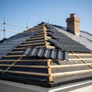 Modern Stone Coated Metal Roof Tile Durable Waterproof Fireproof Windproof Outdoor Roofing System Long Lifespan