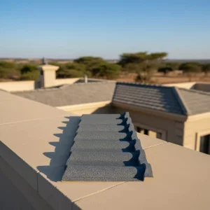 Modern Stone Coated Metal Roof Tile Flat Roofing Sheet for Residential Commercial Buildings