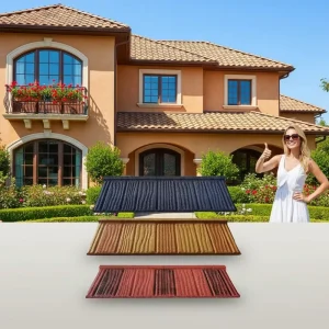 Modern Stone Coated Metal Roofing Tile Heat Insulation Waterproof Roof Covering for Apartment Warehouse Workshop