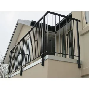 Modern Style Railing Balcony Roof Terrace Ornamental Fence