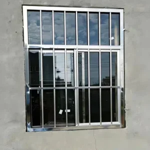 Modern Style Stainless Steel Sliding Window Security Waterproof Engineering Project Window