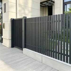 Modern Villa Balcony Outdoor Custom made Aluminum Alloy Guardrail for rust Prevention and Safety Railing