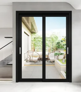 Modern Villa Plastic Steel Doors and Windows with Double layer Glass