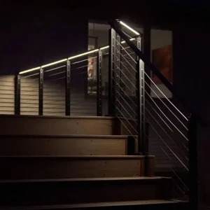 Modern Villa Terrace Stainless Steel 304/316 Wire Cable Railing with Customizable Designs and American Standards