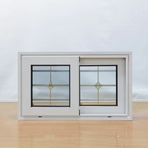 Modern Window Design Soundproof Hurricane Impact Double Glazed Aluminum Sliding Windows With Safety Grill
