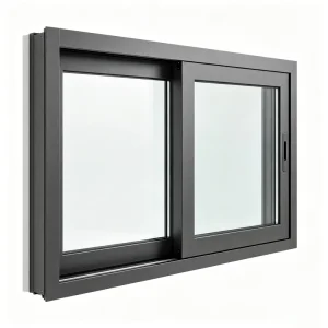 Modern Windproof Waterproof Thermal Break Living Room Aluminum Glass Sliding Window