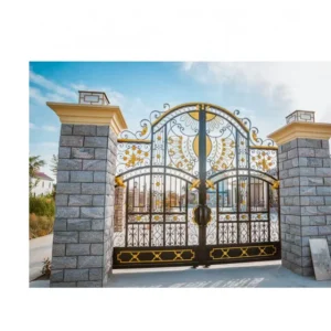 Modern Wrought Iron Main Gate