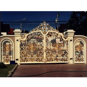 Modern Wrought Iron Steel Gates