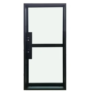 Modern Wrought Iron Window Balcony Simple Design Decorative Steel Casement Door and Window