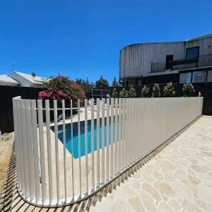 Modular Aluminum Alloy Blade Fence for Sports Venue Boundaries with Quick Installation