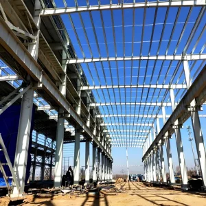 Modular Expandable Steel Structure Warehouse Building System Earthquake Resistance Industrial Factories Offices Workshops