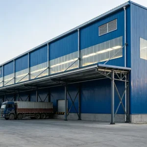 Modular Prefabricated Steel Structure Workshop Equipped With Color Steel Sandwich Panel Wall Warehouse Workshop