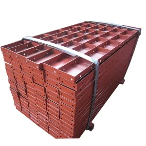 Modular Reusable Construction Material Column Shuttering Metal Steel Concrete Formwork for Buildings