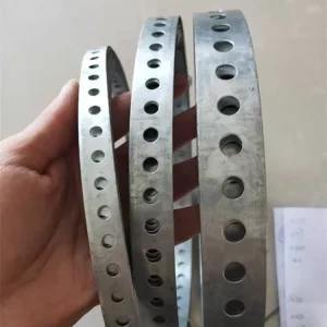 Multi-Purpose Perforated Galvanized Steel Strap Bracing Custom Metal Strapping Band for Residential Building Roof Truss