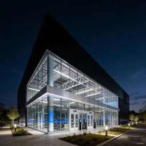 Multi Story Prefabricated Factory Plant Steel Structure Workshop Prefab Hangar Industrial Steel Building Refab Metal Building