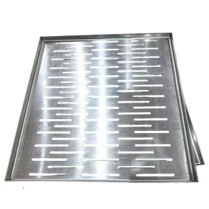 New Arrival Frame mounted 201 Stainless Steel Cover Plate Metal Building Materials for Municipal Roads Plazas