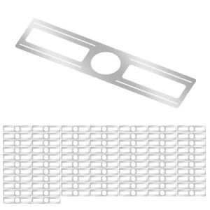 New Construction Mounting Plate Rough in Plate Premounting Bracket for 4 6 Inch Wafer Lights Galvanized Metal Sheet