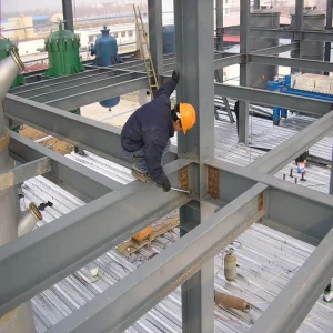 New Steel Building Material Design Prefabricated Chinese Style Assembled Structure for Workshop Application