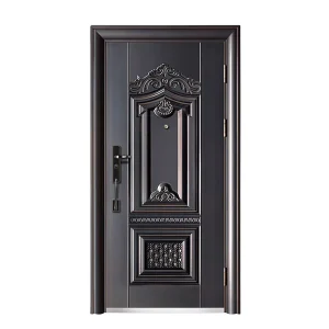 New Style Steel Villa Entry Door Security Metal Steel Door