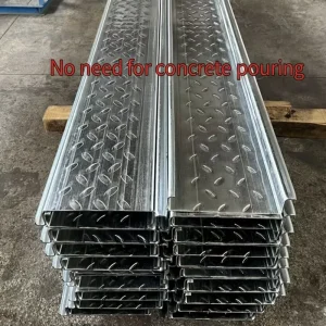 Non poured Decking Sheet Galvanized Metal Steel Decking Sheet Floor Decking for Construction Materials