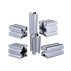 OEM Custom Extruded Aluminium Profiles Aluminium Profile System T V Slot Modular Aluminum Extrusion for Industrial Equipment