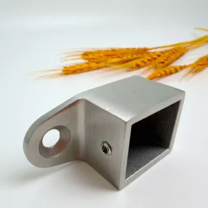 OEM Custom SS316 Glass Railing Slot Tube Fittings Horizontal Vertical Adjustable Joint DIY Rust Resistant Black Powder Coating
