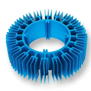OEM High Power Aluminium Power Amplifier Heatsink Profiles Width 300